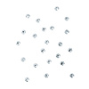 Swarovski steentjes 'Crystal' (3,8mm-4,0mm) per 24