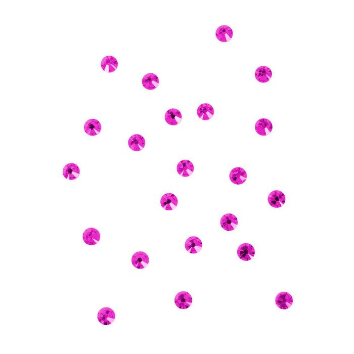 Swarovski steentjes 'Fuchsia' (3,8mm-4,0mm) per 24