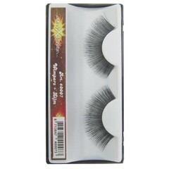 Wimpers zwart normaal incl. lijm