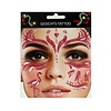 Gezichts tattoo 'Flamingo'