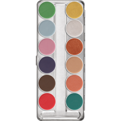 Aquacolor pallet 12 kleuren classic FX