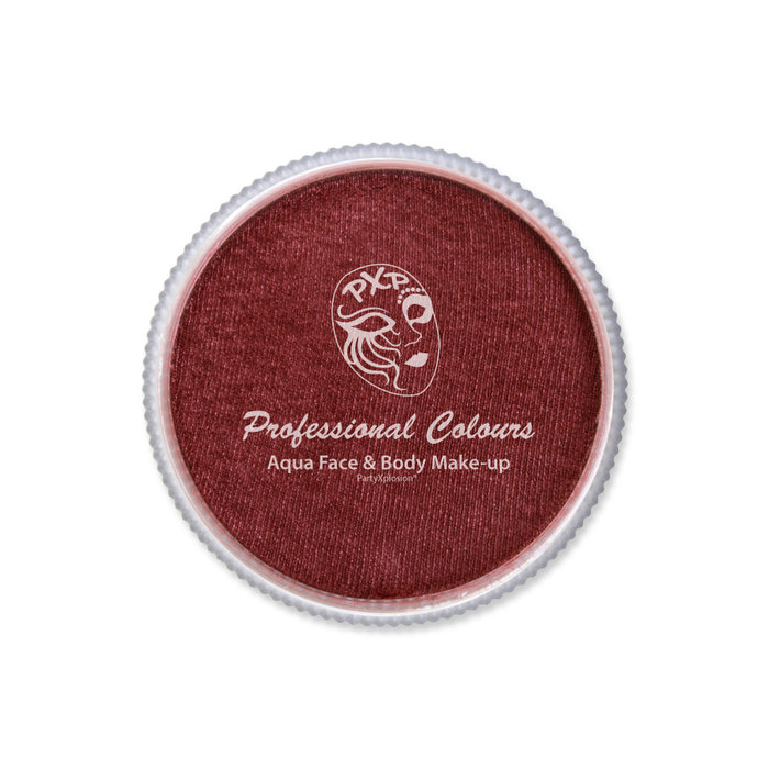 PXP waterschmink 30 gr metallic Pearl wine
