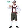 Fiestas Guirca Oktoberfest Tiroler Lederhose groen kort