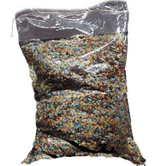 Confetti gekleurd, 5kg