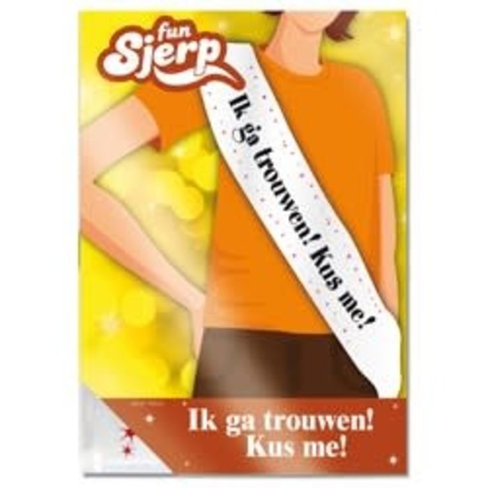 Sjerp 'Ik ga trouwen! Kus me!'