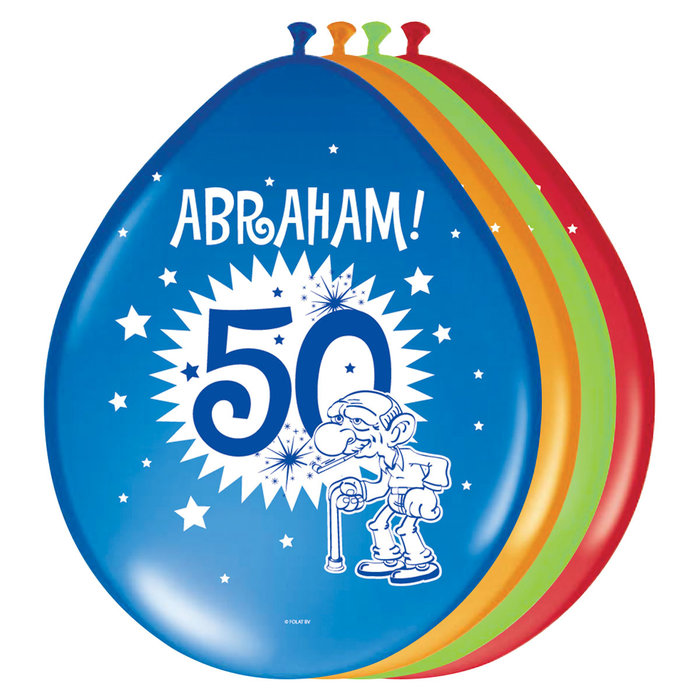 Ballons 'Abraham'  per 8 st. ass kl