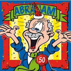 Servetten 'Abraham stripes'