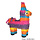 Pinata regenboog kleurige Ezel Lama