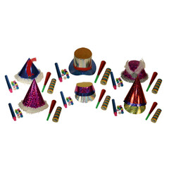 Party set 24 stuks '6 pers'