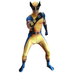 Funny Fashion Morphsuit Wolverine Zapper