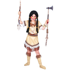 Funny Fashion Indiaan Running Bear meisje