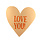 Deco Hart Love you! (30 x 29 cm)