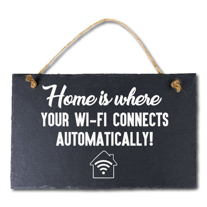 Leisteen 'Home is where your wi-fi connects...'