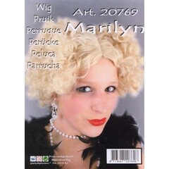 Pruik Marilyn blond DOOS 354