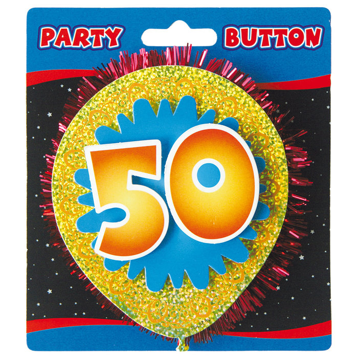 3D Button '50 jaar'