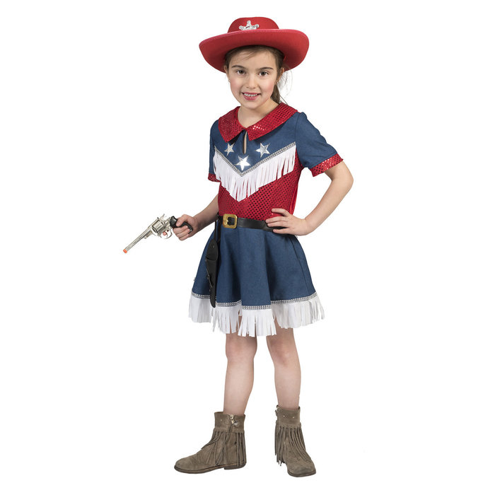 Funny Fashion Cowboy kleedje Jeans Girl