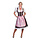 Dirndl Patricia kleed, bloes schort