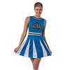 PartyXclusive Cheerleader blauw/wit