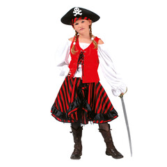 Funny Fashion Piraten meisje Blackheart