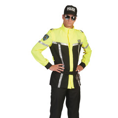 Funny Fashion Agent Biker cop