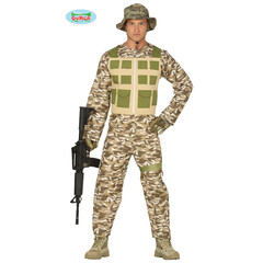 Fiestas Guirca Woestijn leger soldaat