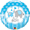 Folat Folie ballon geboorte 'It's A Boy!' 45cm