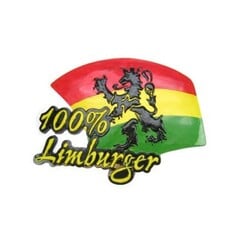 Wanddeco 100% Limburger rd/gl/gr 56x44cm