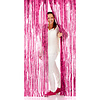 Folat Deur gordijn folie roze 2x1m