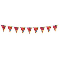 Folat Vlaggenlijn ballons 60 jaar 10mtr