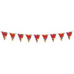 Folat Vlaggenlijn ballons 18 jaar 10mtr