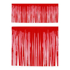 PartyXplosion Guirlande rood, 6mtr/0.3mtr B.V.