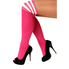 PartyXplosion Lieskousen fluo roze / 3 witte