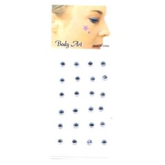 PartyXplosion Decoratiestickers puntje zilver