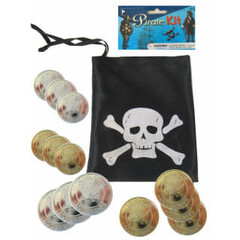 PartyXplosion Piratenbuidel met ducaten