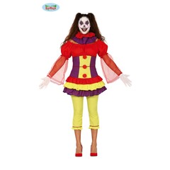 Fiestas Guirca Killer clown dame