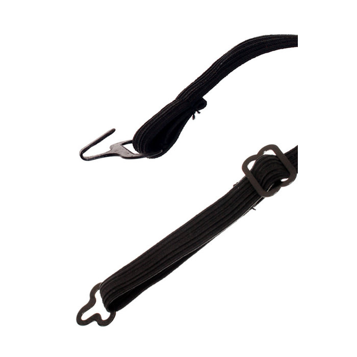 Strik luxe blauw/wit