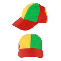 PartyXplosion Pet rood/geel/groen verstelbaar