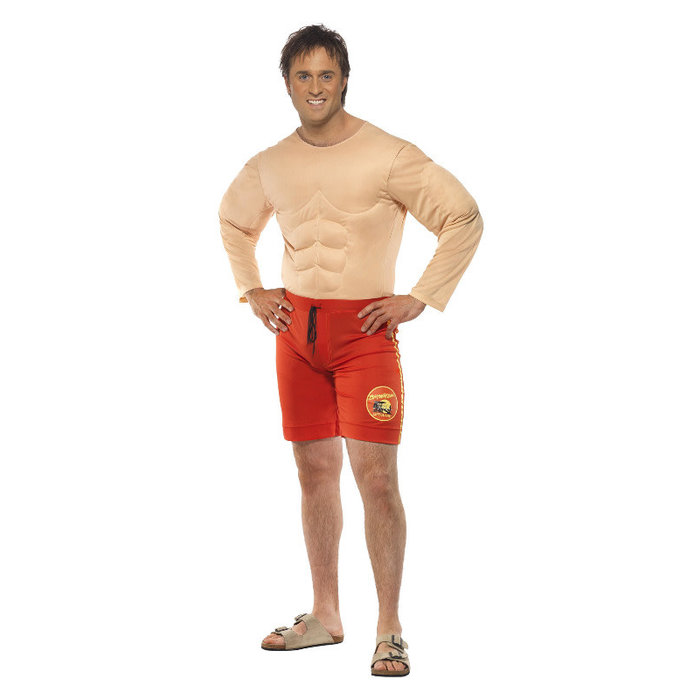 Smiffys Baywatch muscle lifeguard