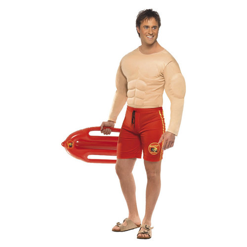 Smiffys Baywatch muscle lifeguard