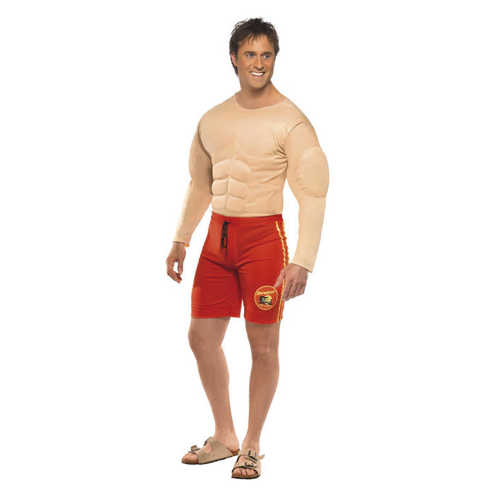 Smiffys Baywatch muscle lifeguard