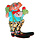 Clown deco grote schoenen 50cm