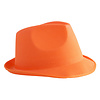 Funny Fashion Hoed Kojak Funk fluo oranje