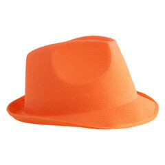 Funny Fashion Hoed Kojak Funk fluo oranje