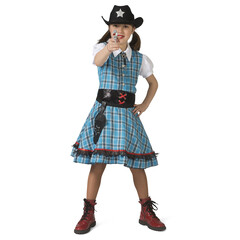 Funny Fashion Cowgirl Blue Bird