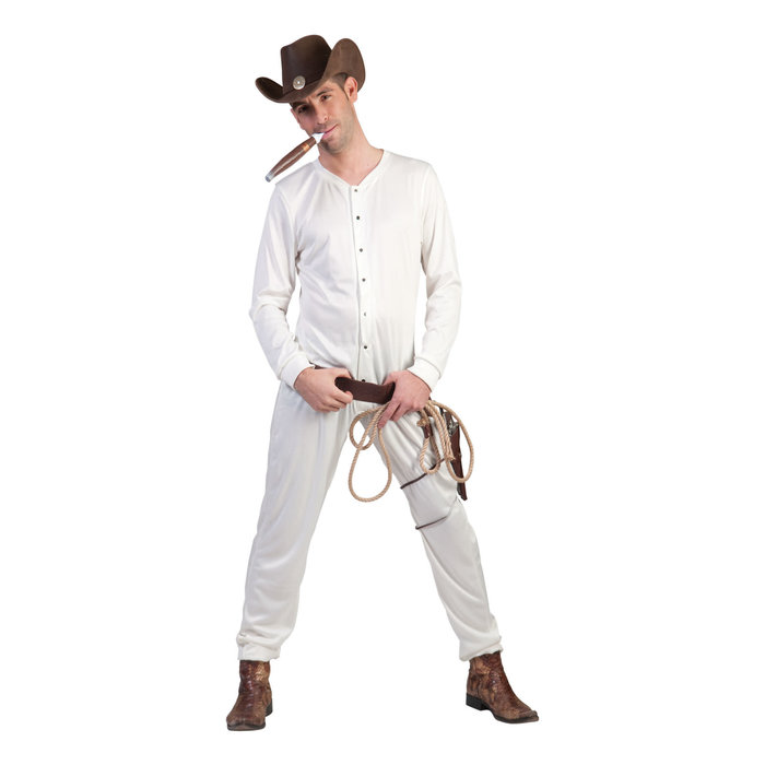 Funny Fashion Cowboy ondergoed wit