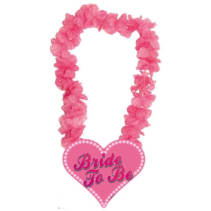 Hawai krans roze 'Bride to be'