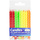 Kaarsjes neon kleuren, 24 st+12houders