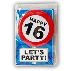 Happy Age card '16 Year'