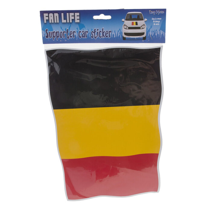 Autosticker 'België' 22x33cm