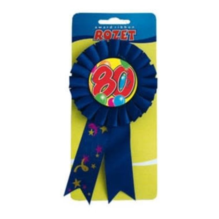 Rozet Ballon 80 jaar